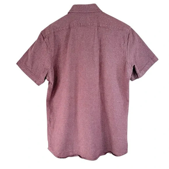 Taylor Stitch Men's Short Sleeve Shirt Organic Cotton Hemp Blend Size 42 or L - Picture 2 of 6